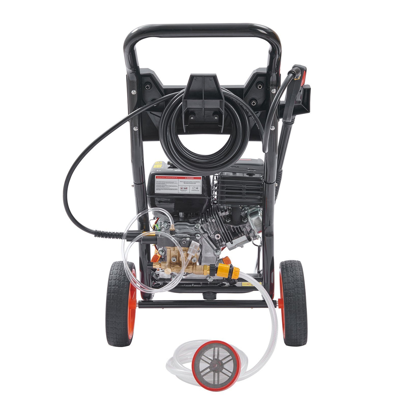 Gas Pressure Washer, 3600 PSI 2.6 GPM, Gas Powered Pressure Washer With Copper Pump, Spray Gun And Extension Wand, 5 Quick Connect Nozzles, For Cleaning Cars, Homes, Driveways, Patios