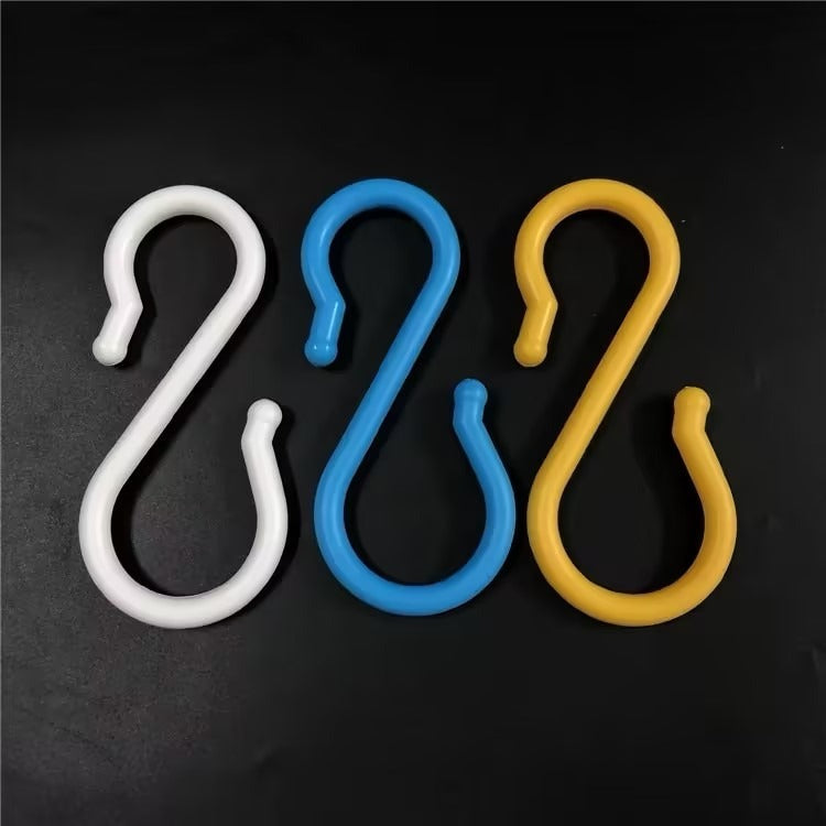 The Ultra-practical Oversized S-hook Is Suitable For A Variety Of Scenarios. They Are Powerful Load-bearing Storage Tools And Essential Items For Homes, Kitchens, And Bathrooms.