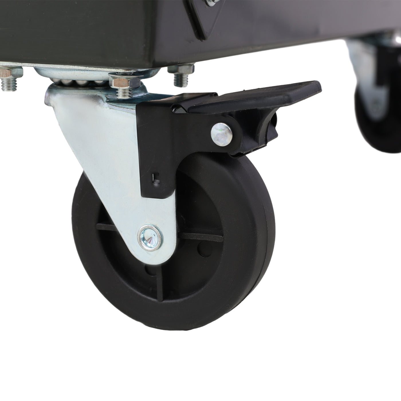 90 Parts Box Shelf Storage Organizer With Locking Wheels For Shops, Garages And Homes