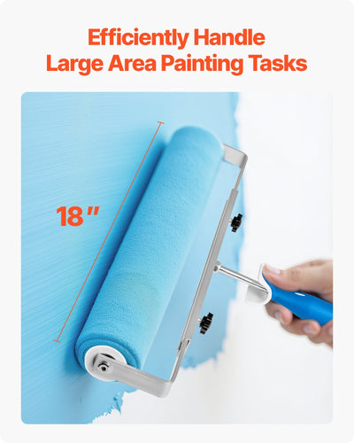 Paint Roller Frame Painting Supplies For Wall House Homes 12-18 In Adjustable